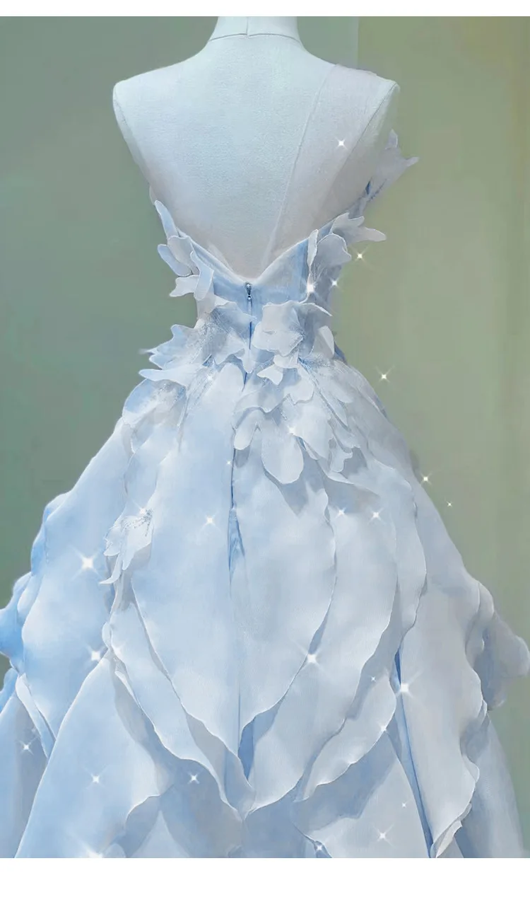 فستان نسائي طويل فساتين حفلات ليلية مسائية بدون حمالات بدون أكمام مثير للولائم الزفاف Y2k ملابس الشارع الشهير أنيقة #6