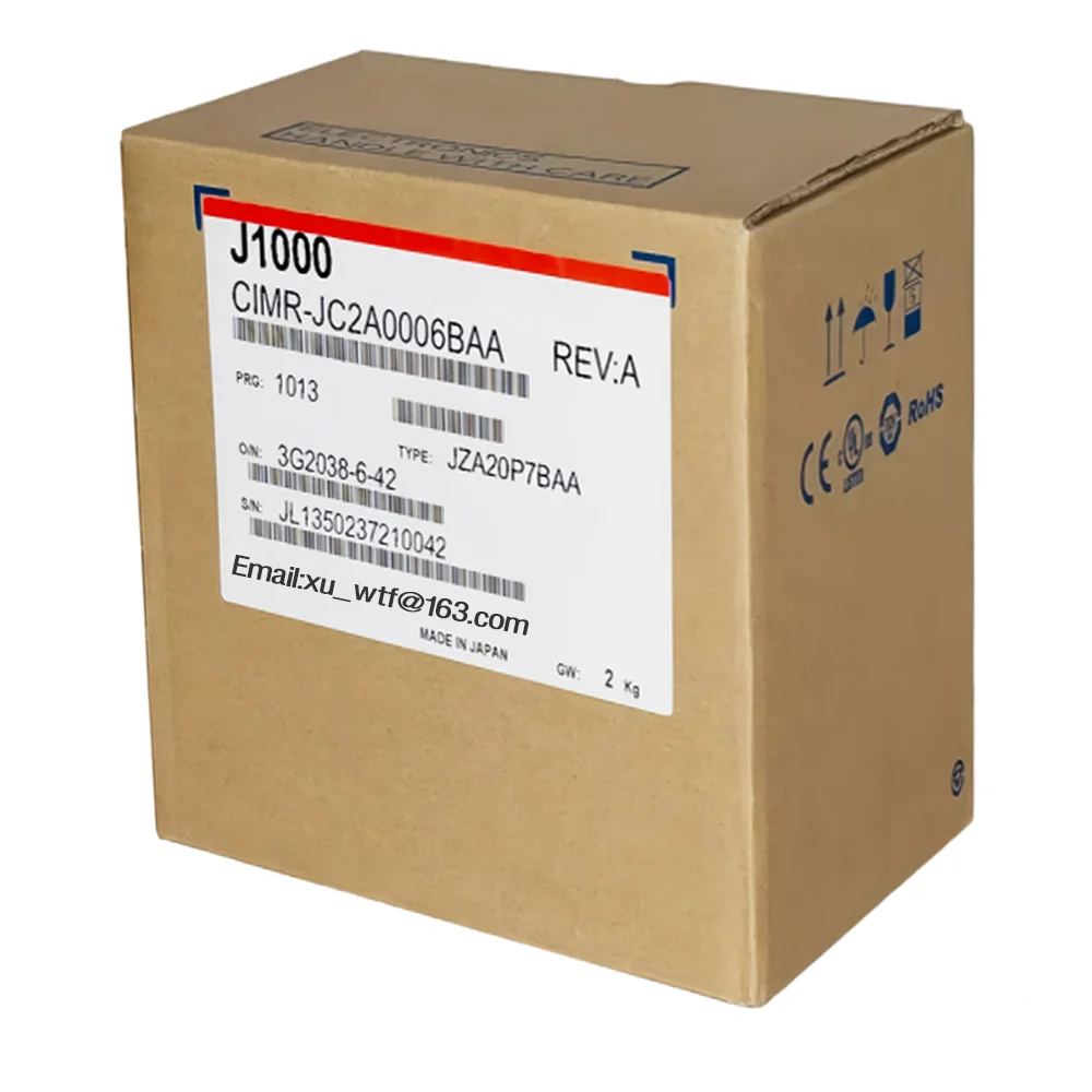 العلامة التجارية الجديدة J1000 CIMR-JC2A0006BAA العاكس 1.1/1.1kW 3PH 240VAC التسليم السريع مع صندوق