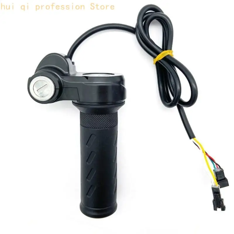 Anti Slip Electric Bike Throttle Grip Accelerator with IP65 Waterproof Quick Installation for Multiple Models H8WE