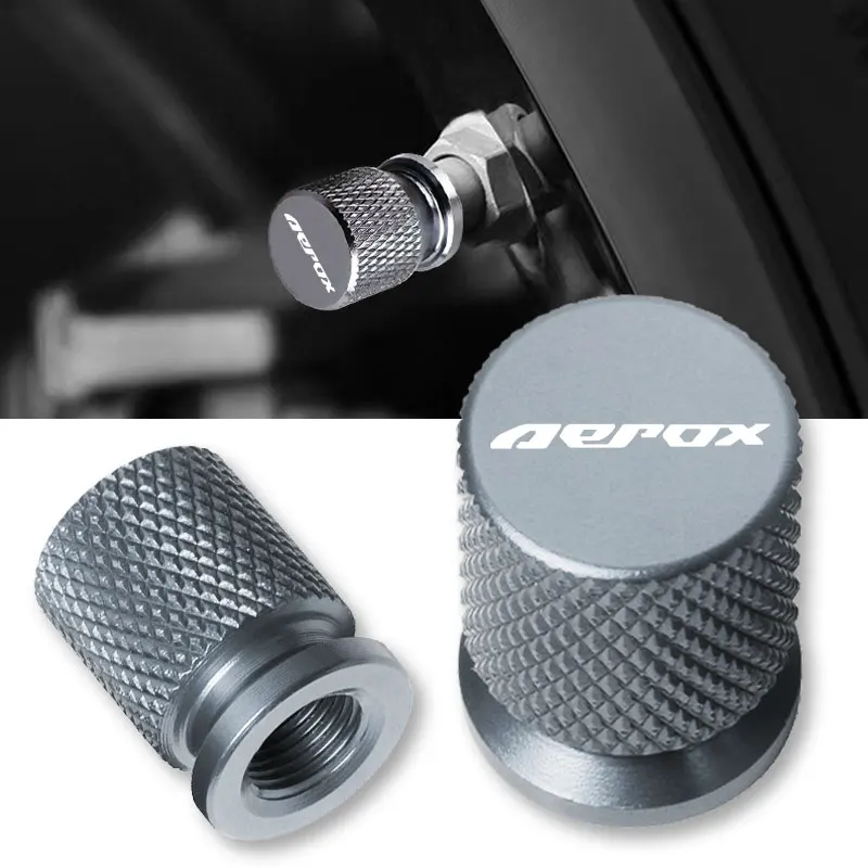 

For YAMAHA AEROX 125 155 AEROX155 AEROX125 Universal Motorcycle CNC Aluminum Accessories Wheel Tire Valve Port Stem Cap Cover