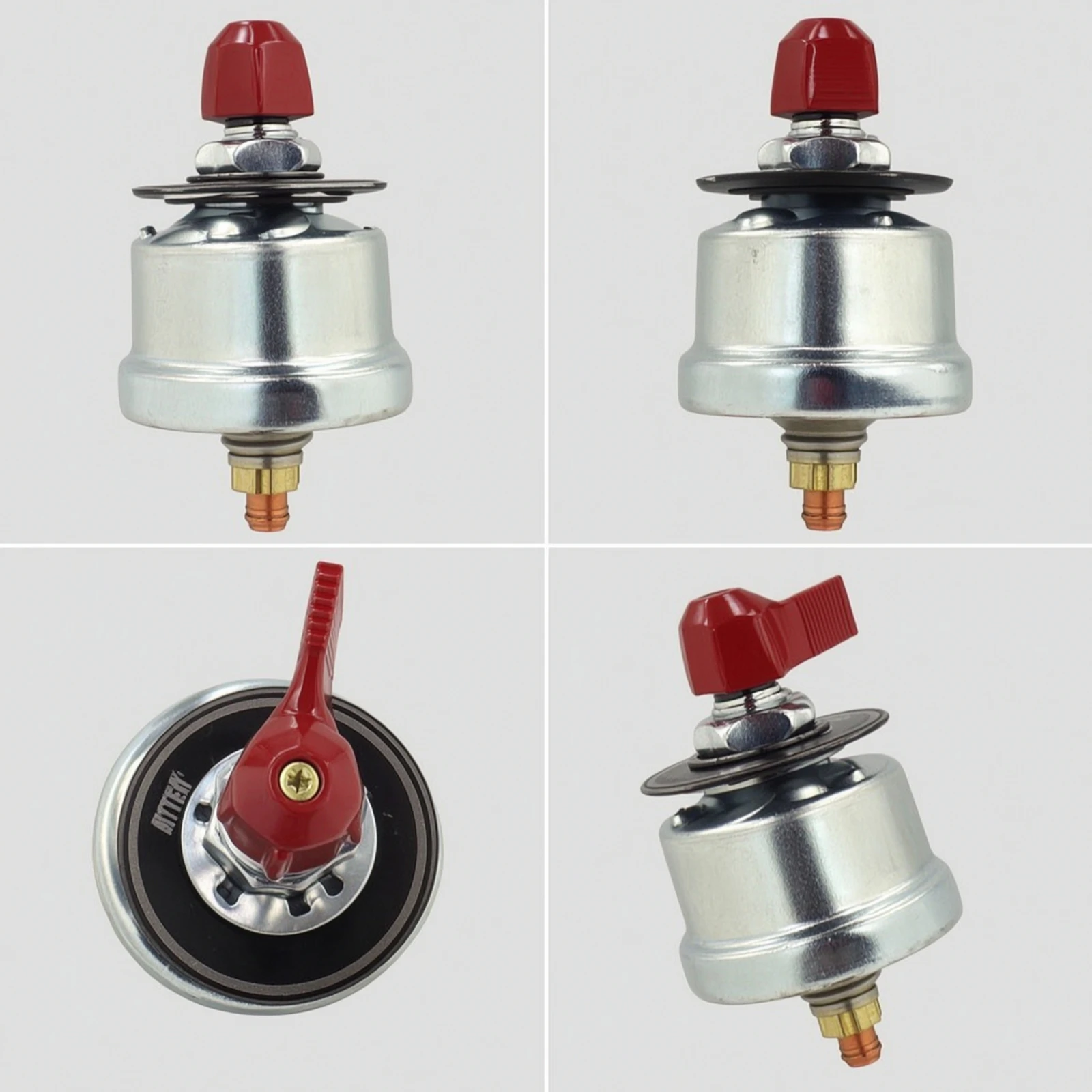 Battery Disconnect Switch 300A Battery Switch with Lugs Easy Installation Stable for RV, Marine view 6
