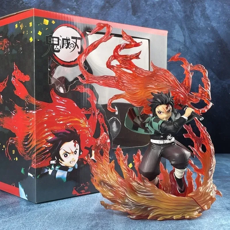

Anime Kimetsu No Yaiba Anime Figure Figuarts Zero Tanjiro Kamado Hinokami Kagura Action Figure Demon Slayer Figurine Model Gifts