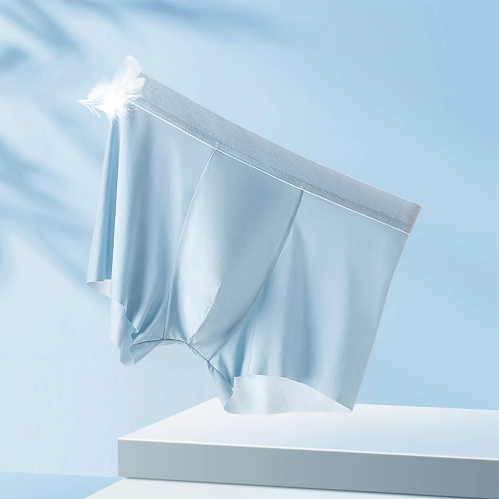 

Сексуальные мужские брифы, Гладкие Бесшовные трусы, свободное нижнее белье, ультратонкие Шорты, трусы, летние дышащие трусы, Новинка