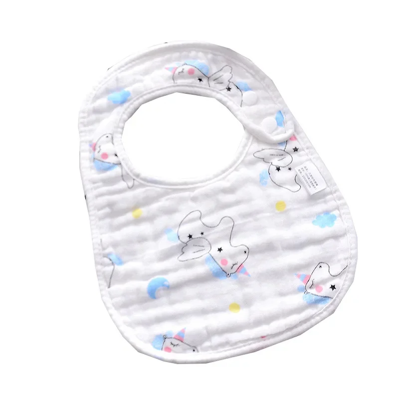 Baby Lätzchen 8 Schichten Gaze Musselin Baby Kinder Bandana Fütterung Burp Tuch Weichen Neugeborenen Speichel Handtuch Baby Mädchen Junge zubehör