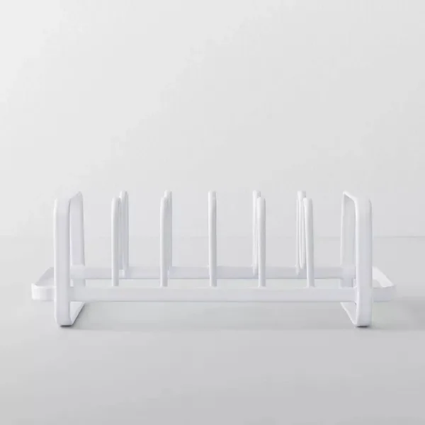 

Органайзер для хранения проводов на крышке, белый: Органайзер для кухонного шкафа, подставка для железных кастрюль и сковородок, глубина 13,5 дюйма