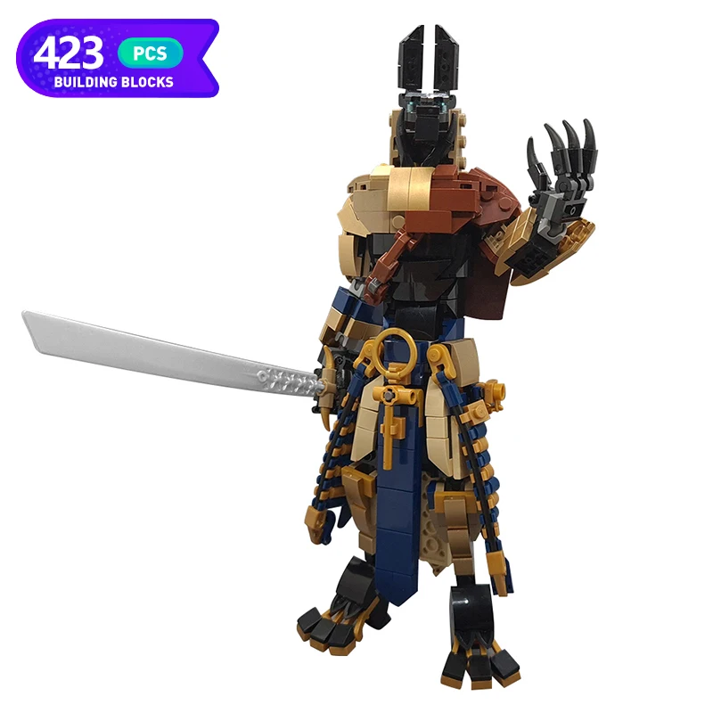 

Экшн-фигурка MOC Monster Anubis из фильма, сборка строительных блоков, модель монстра, кирпичная игрушка, праздничный подарок