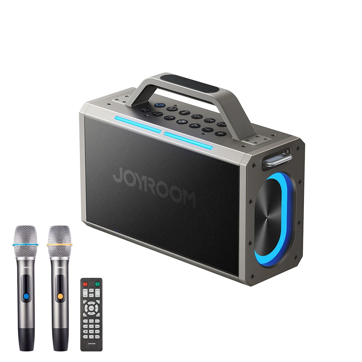 Joyroom Hotsale Portable Radio Tws Logo Customized Bluetooths Speakers Wireless Led Hifi Speakers