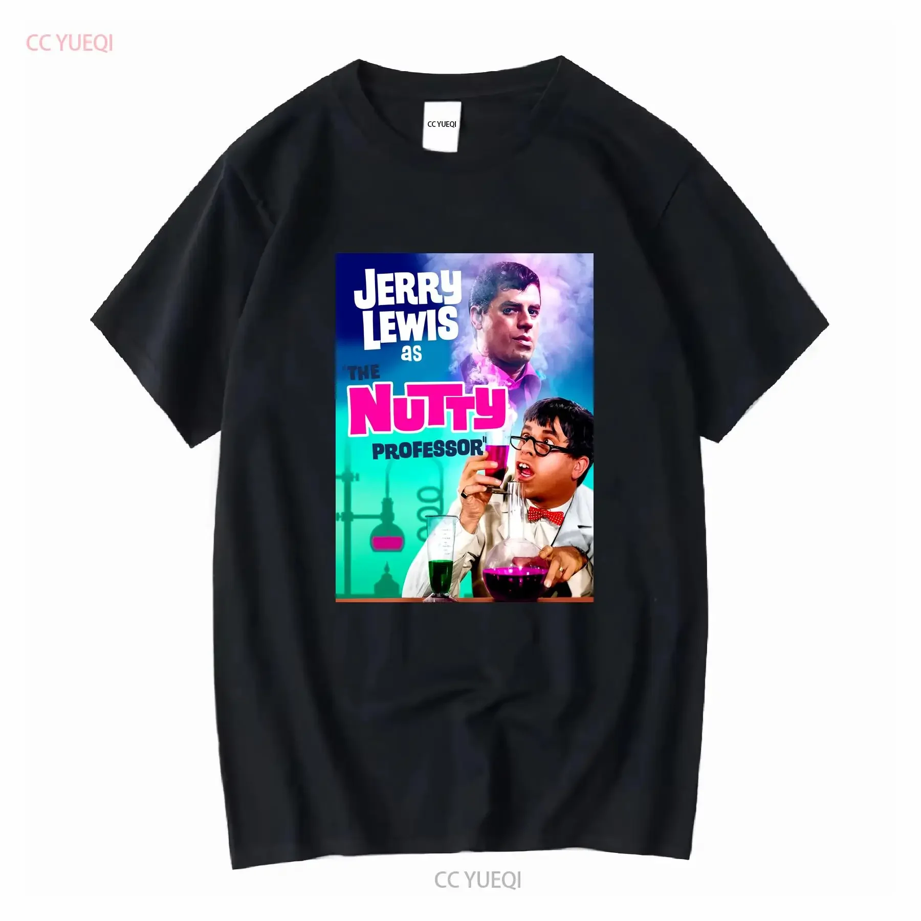 The Nutty Professor T Shirt Jerry Lewis 60 s Classic Comedy Poster Art New vintage Washed Comfortable fashion designer clothes