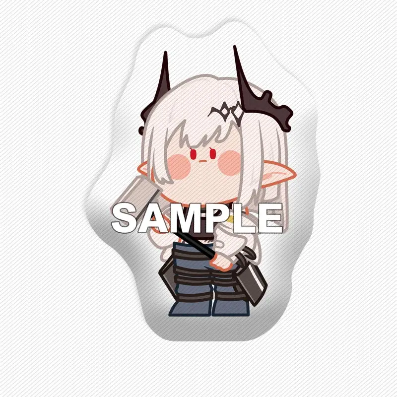 Anime Arknights proprietà Cosplay Cartoon Cotton Doll Comfort cuscino carino a forma speciale cuscino per studenti morbido regalo di compleanno di natale