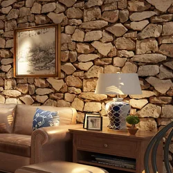 Personality Stone Wallpaper 3D Embossed Rock Brick Wall Paper Living Room Restaurant Cafe Background Wall Covering PVC Wallpaper