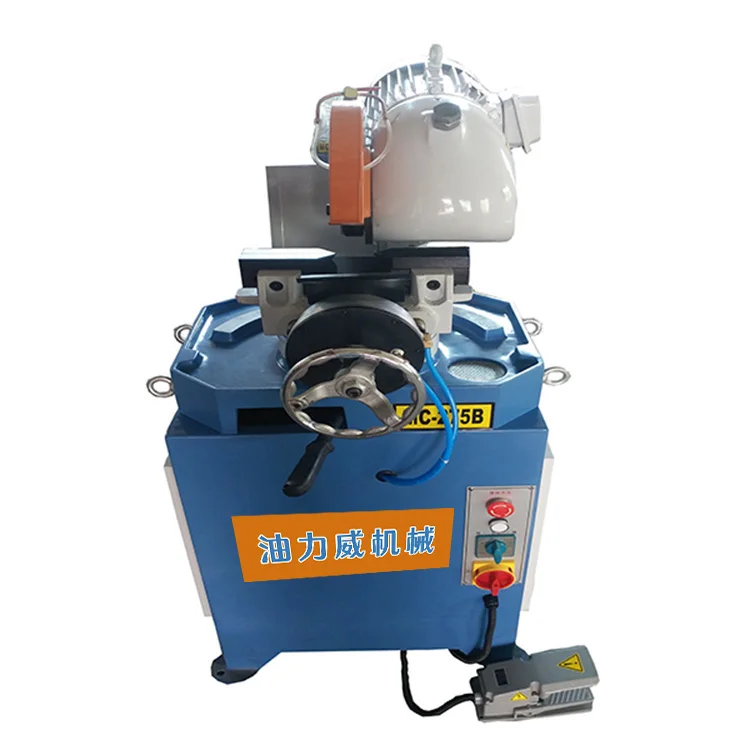 275 Semi Automatic Pipe Cutting Machine 45 Degree Angle Pipe Cutting Machine