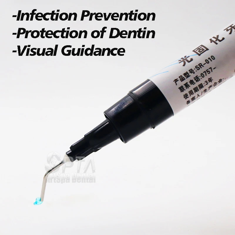 Resin Material Protection Resin for Dentin Treatment Area Isolation Gel Reduction of Oral Contamination Visual Guidance