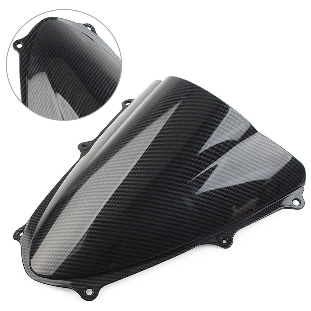 Motorcycle Windsreen Carbon Fiber ABS Windshield Wind Shield For Suzuki GSXR1000 K9 2009-2010