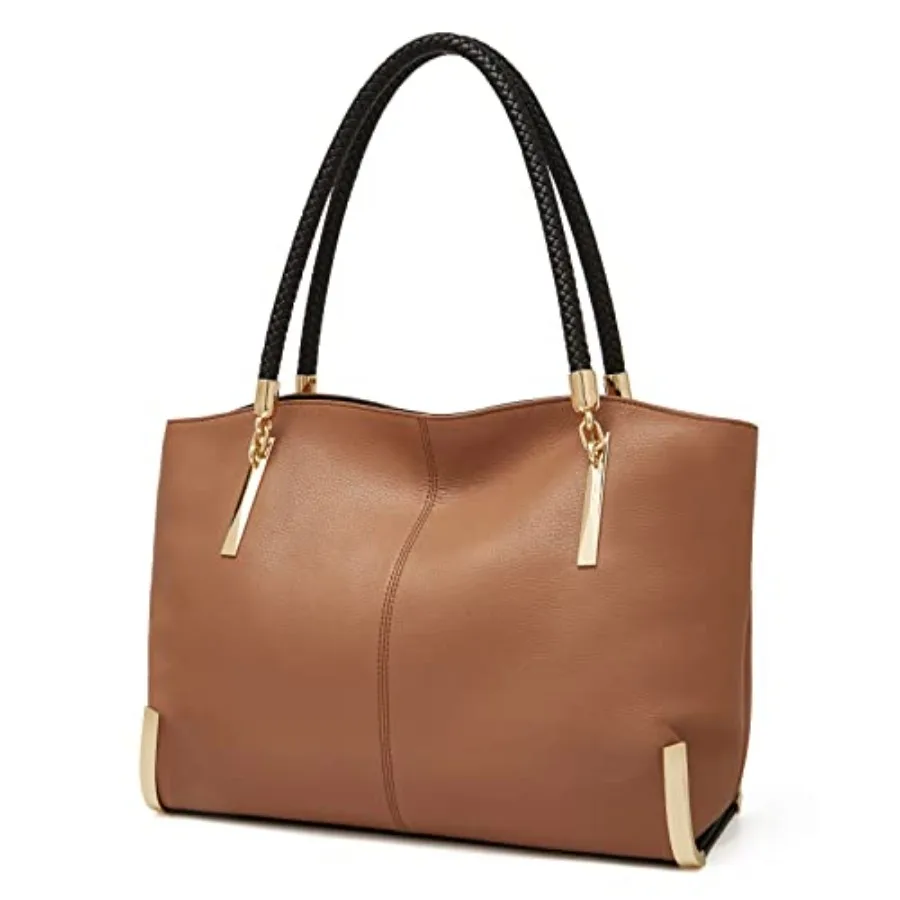 

FOXLOVER Large Capacity Tote Handbags for Women Women's Top-handle Bags Fashion Shoulder Bags Purses Minimalist design