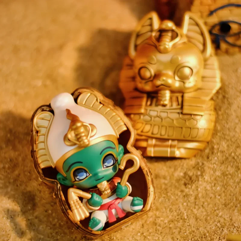 Echtes Aaru Garden Series 2-Blindbox-Spielzeug, ägyptische Figur, Caja Mystery Box, Misteriosa, schönes Spielzeugmodell, Geburtstagsüberraschungsgeschenk