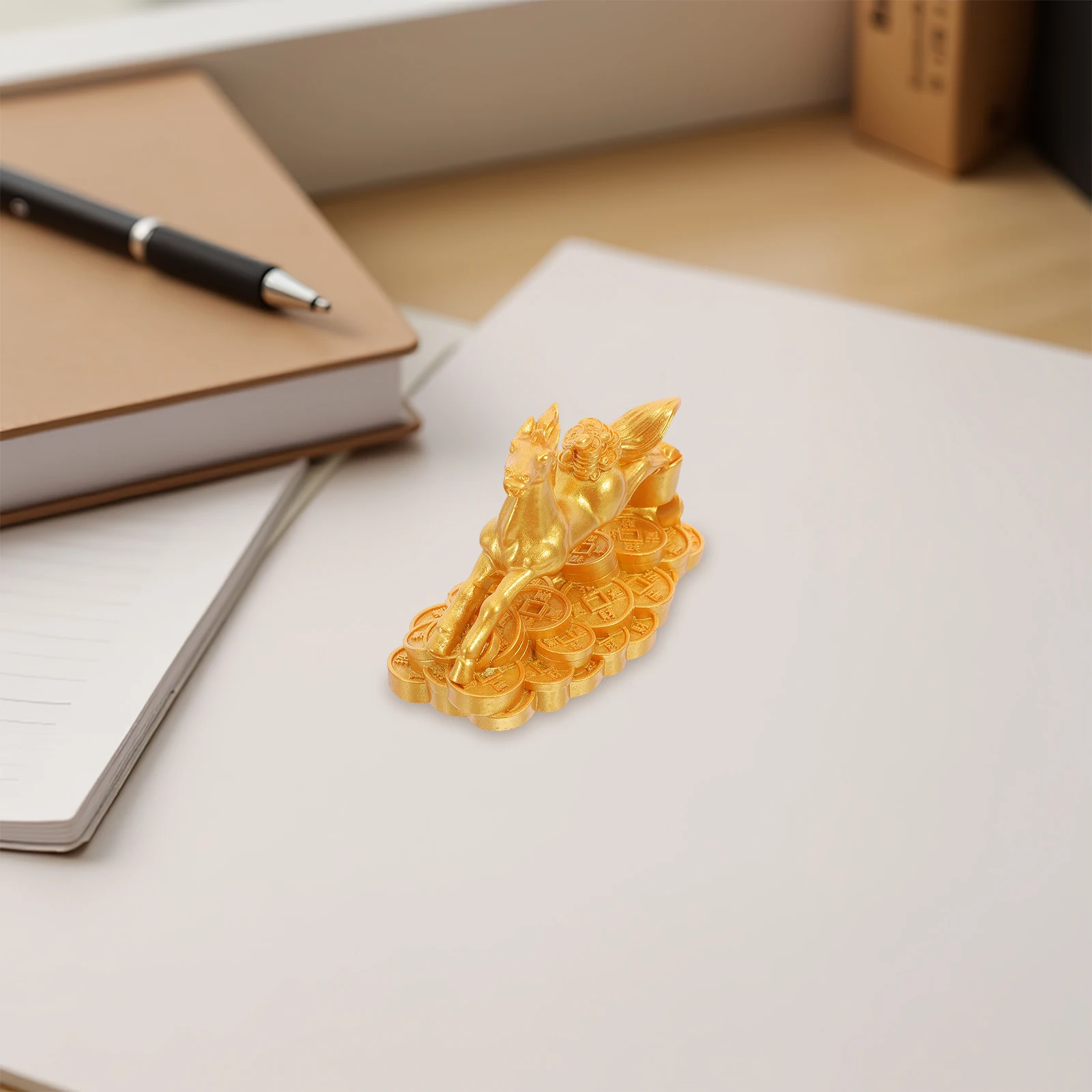 

Horse Statue Decor Resin Figurine Home Office Animal Bookshelf Ornament Reliable Material Versatile Placement Symbolic Meaning