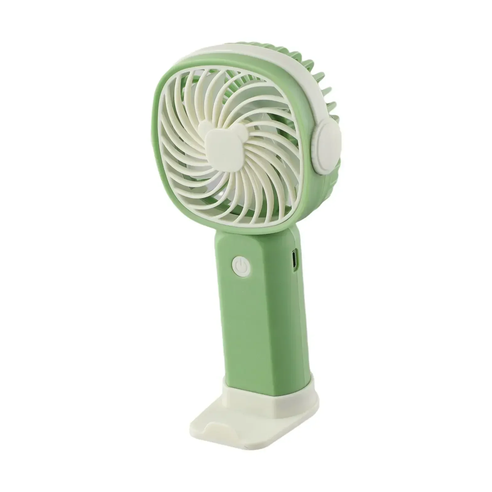 1 Uds. Ventilador portátil de mano para exteriores de verano con carga USB multifuncional para el hogar y la Oficina 8,8x5,3x17 Cm rejillas de ventilación de calefacción y refrigeración