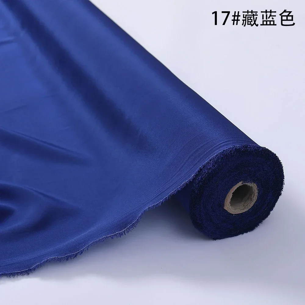 100% Pure Silk CDC(crepe De Chine)  Fabric 114CM Width 16 Momme Natural Mulberry Silk Fabric High-quality Plain Crepe Satin