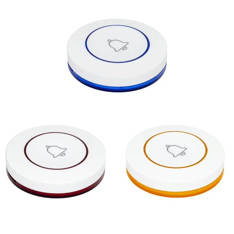 QWICALL Wireless Calling System Pager Waterproof Call Button for Bar,Restaurant,Office,Cafe Call waiter Service Bell