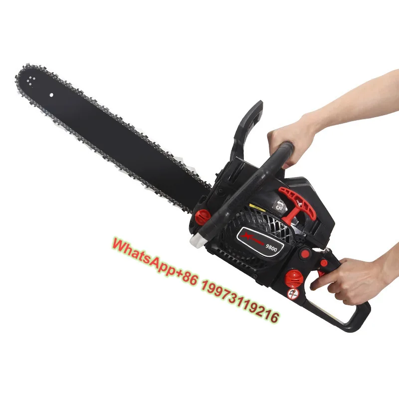 

Professional 58cc 2.2kw 18inch Chain Saw Powerful Petrol Power Chainsaw for Flour Mill Application