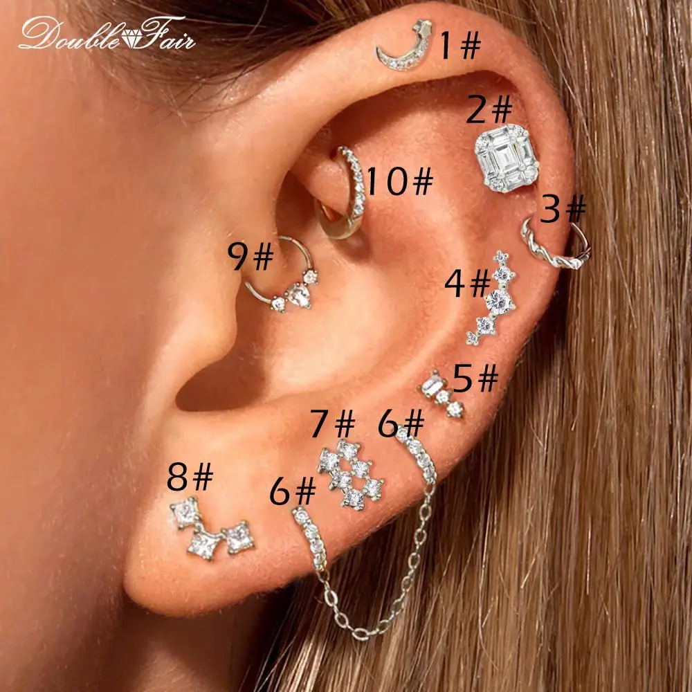 Ear Stack Ideas: How to Style and Choose the Perfect Stud Earrings for Your Ear Stack