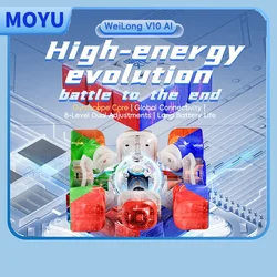 MOYU Weilong V10 AI Smart Cube Gyroscope M UV 3X3 Magnetic Magic Speed Cube Fidget Toys Weilong AI 3X3 Cubo Magico Puzzle