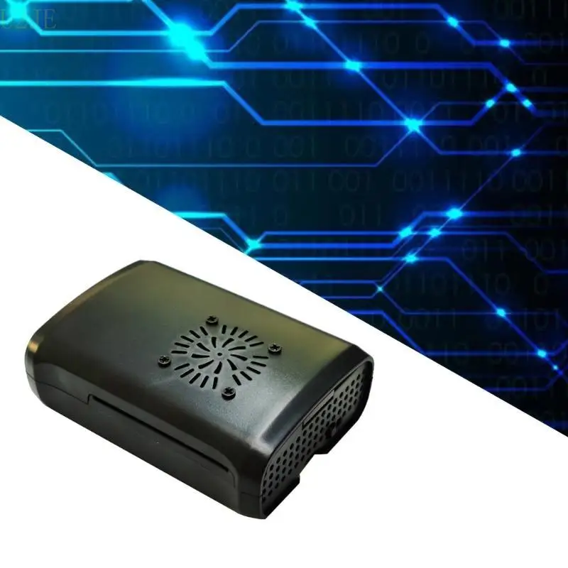 

Case U2JE ABS для RPI 5 с охлаждающими вентиляционными радиаторами для охлаждения охлаждающих вентиляторов для охлаждения RPI5