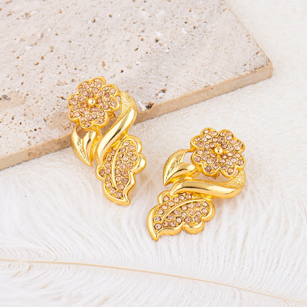 Nigerian Jewelry Sets 2025 Brazilian Jewelry Set Luxury High Quality for Woman Zirconia Jewelry Set African Wedding Jewelry