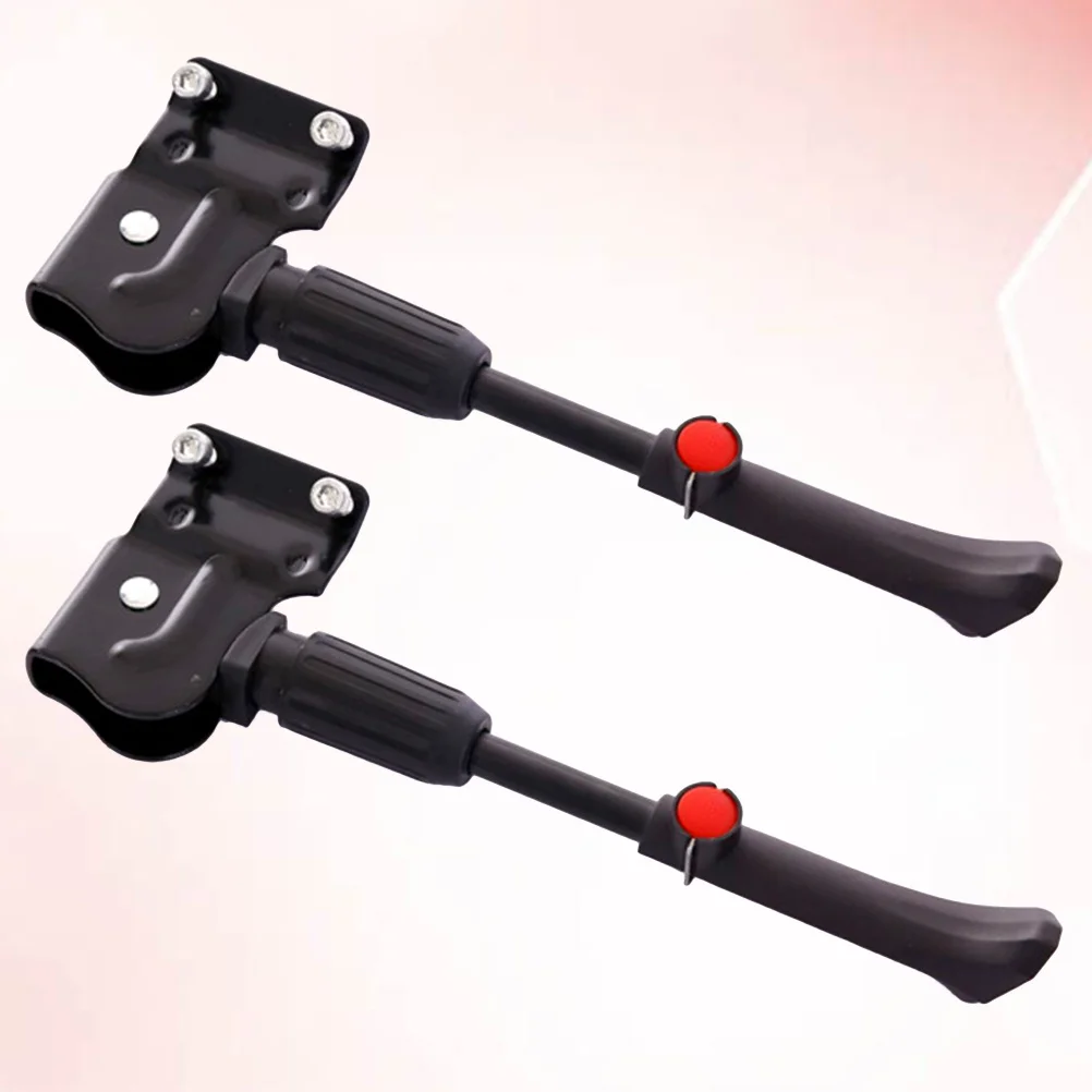 

2Pcs Premium Bicycle Side Kick Steel Design for 20 26 Inch Wheels Reliable Foot Support for City Bike Parking
