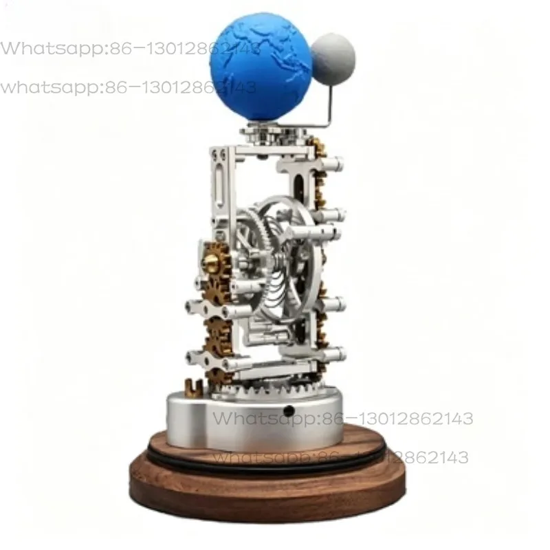 Metal Tourbillon Precision Mechanical Model Dynamic Art Crafts