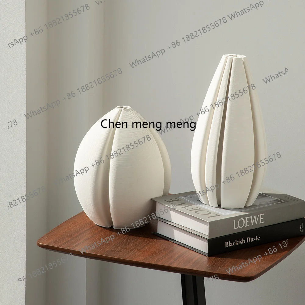 

Vase light luxury, ornament living room flower arrangement, simple flower ware