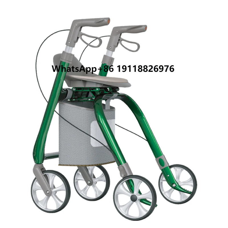 

Rollator Walker Folding Elderly Rehabilitation Rollator Lightweight Rehabilitation Walker