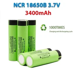 PURFIELD NCR18650B 34B 3.7V 18650 3400mAh Rechargeable Lithium Battery For Flashlight Toy Car Camera Screwdriver batteries Cells