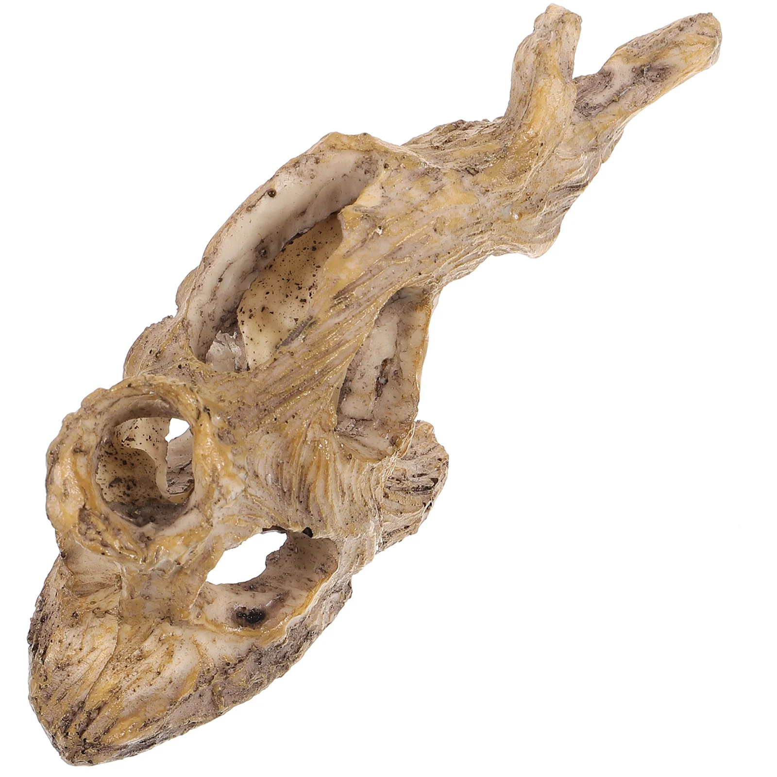 

Aquarium Decoration Resin Tree Trunk Fish Tank Hideout Cave Natural Simulation Durable Stump for Underwater Fish Tank Decoration