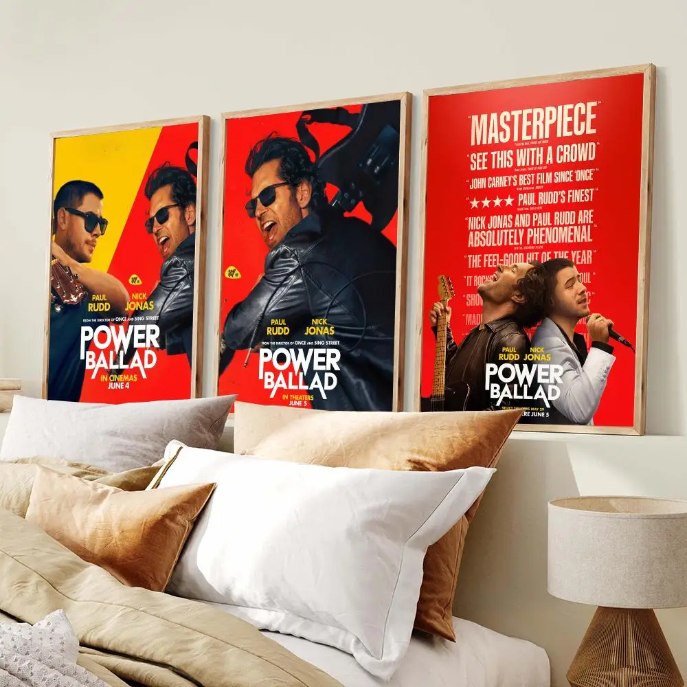 Movie P-Power Ballad Poster PP Wall Decor Posters Celebrity Art Prints Aesthetic Wall Art Bedroom Office Home Gift