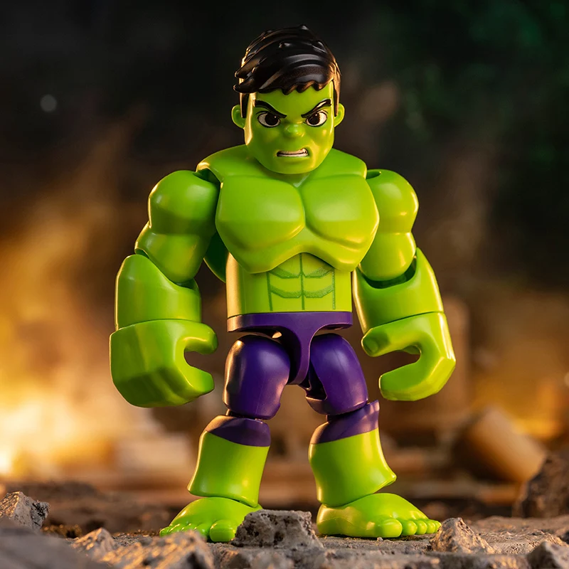 Nieuwe Blokees Building Marvel Spider Man en zijn geweldige vrienden Magische versie Octopus Hulk Iron Man Verzamel ornamenten speelgoedgeschenken