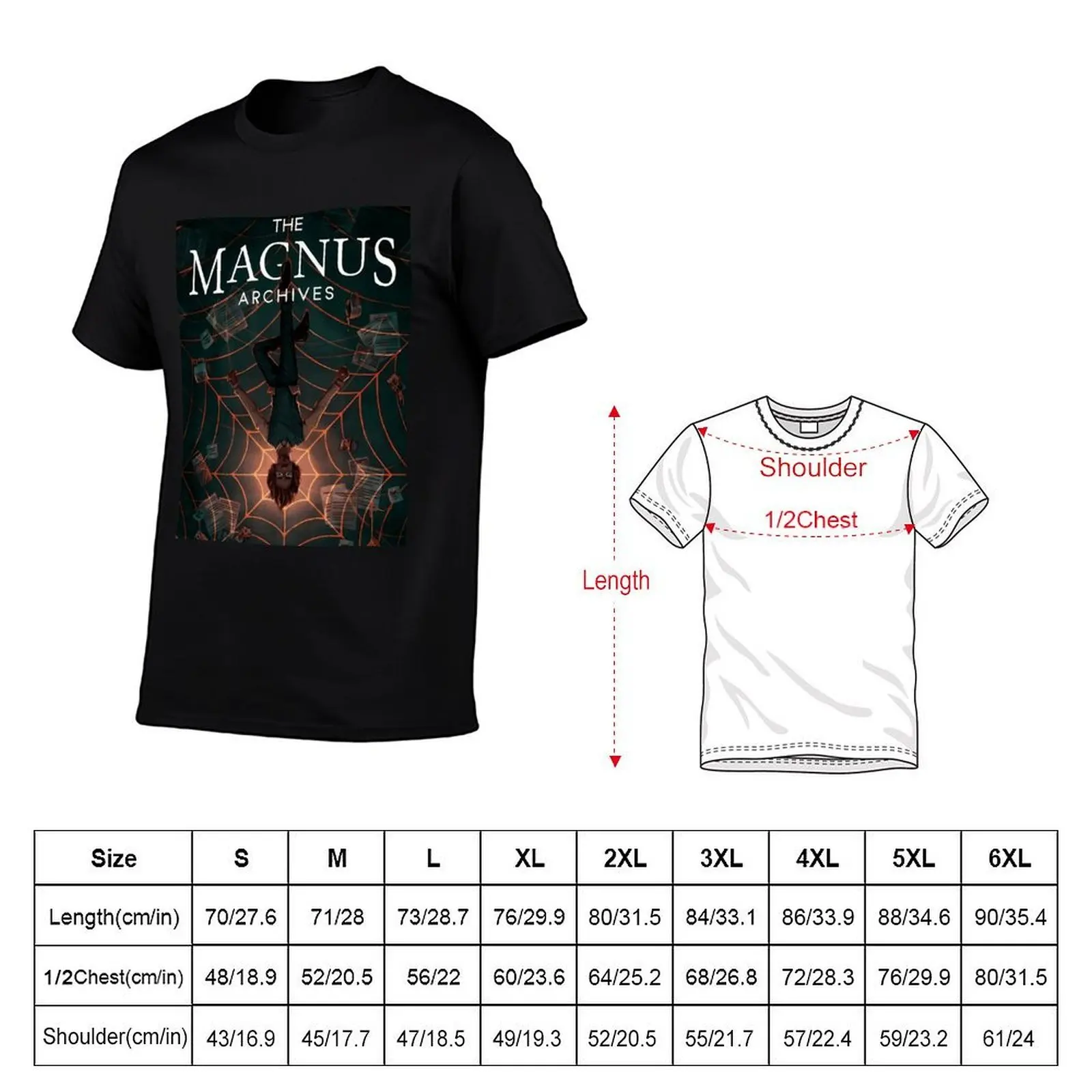 The magnus archives T-Shirt Basic Casual Wear Short Sleeve Top