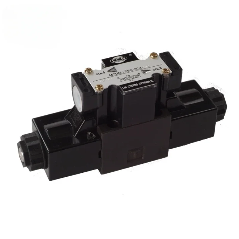 hydraulic 4/3 directional control dsg-01 solenoid directional valve 12 v