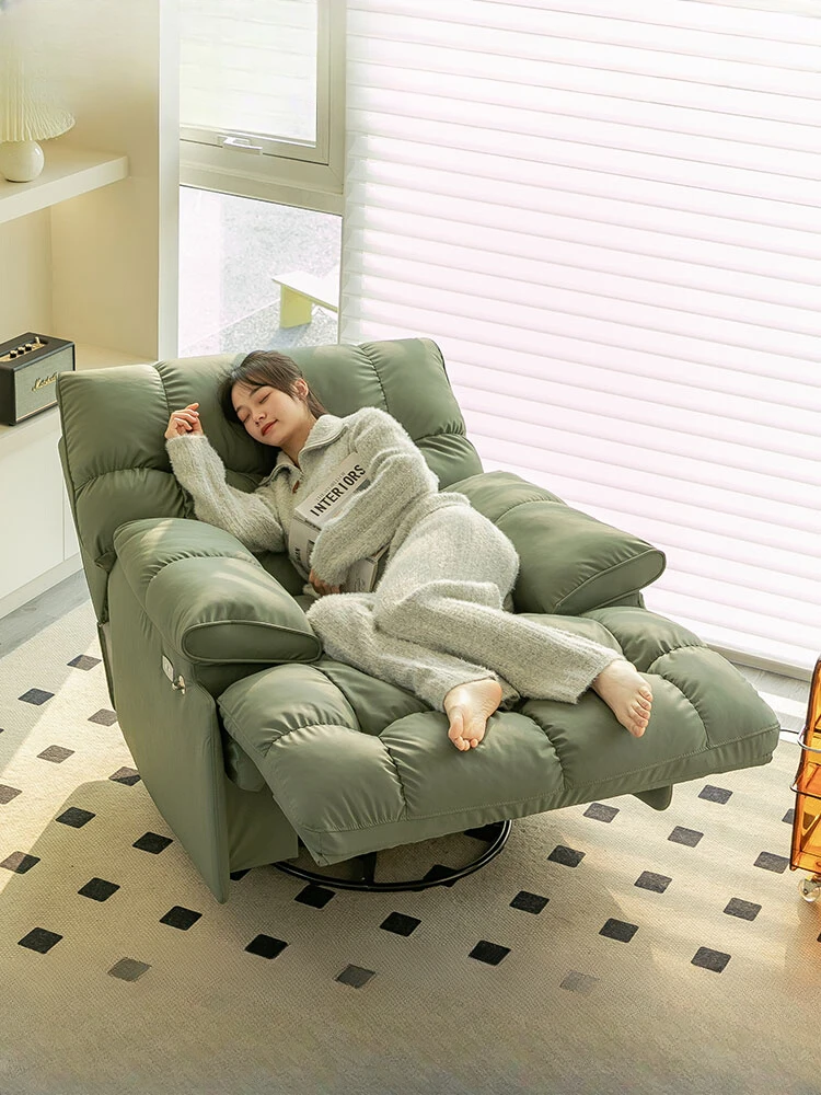 

NEW Modern simple lazy sofa first-class space electric cabin, living room multi-functional