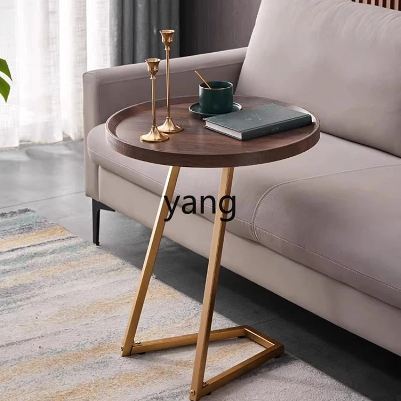 CX light luxury sofa side few household small round few modern simple hotel B & B flower few