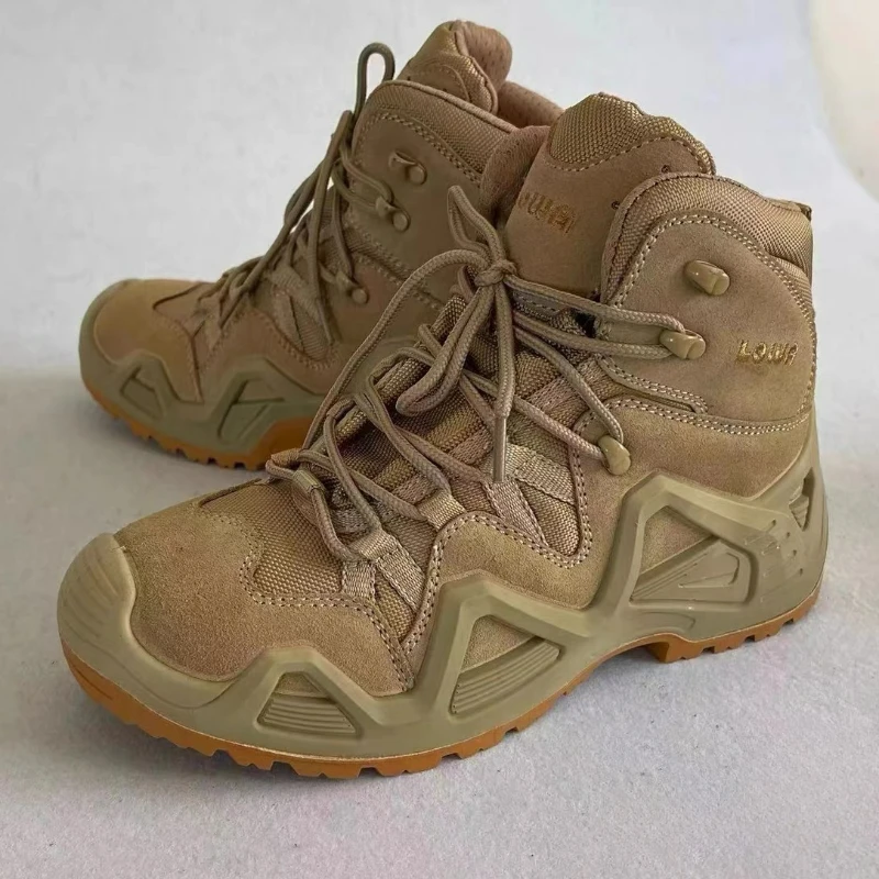

2025 New Autumn Winter Outdoor Shoes Men Designer Trekking Boots Mens Anti Slip Mountain Shoes Man Hiking Shoes Hunting Shoe