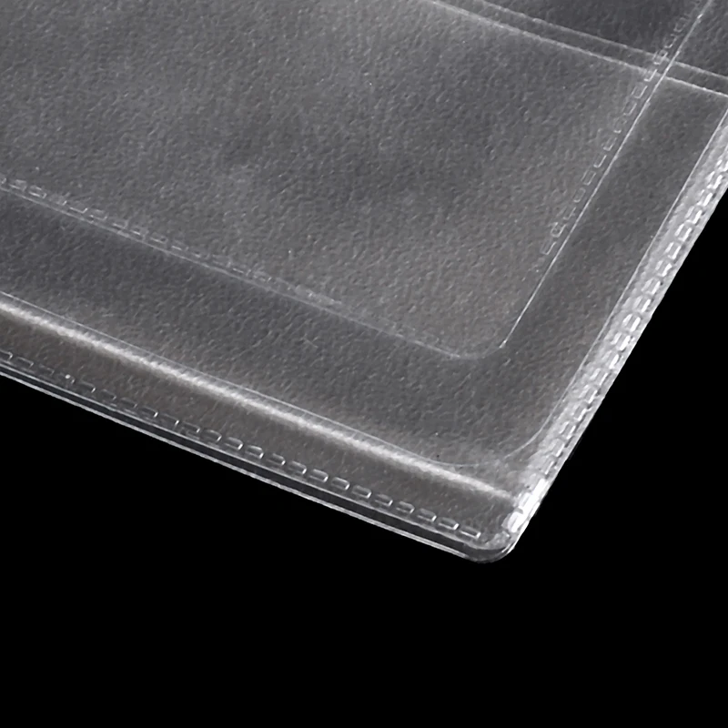 PVC Transparent Auto Documents Cover Driver's License Case Protect Car ID Card Holder For Men Women