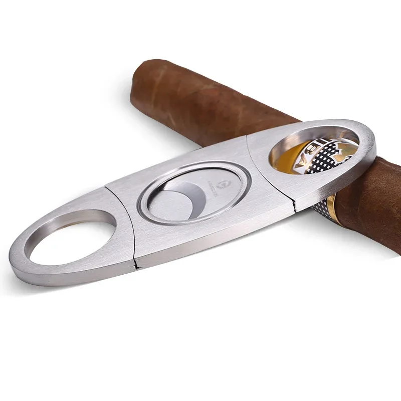 

Sharpe Blade Cigar Scissors Classic Stainless Steel Cigar Cutter Metal Fashion Cigar Tools Smoking Accessories Gifts for Friends