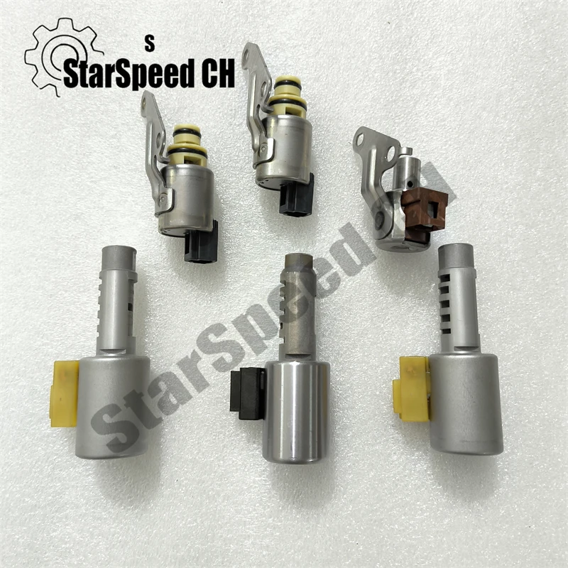 6Pcs/Set Original U540E U540 Transmission Valve Body Solenoid Kits for Toyota VIOS Paseo Serion Terios 2002-2009