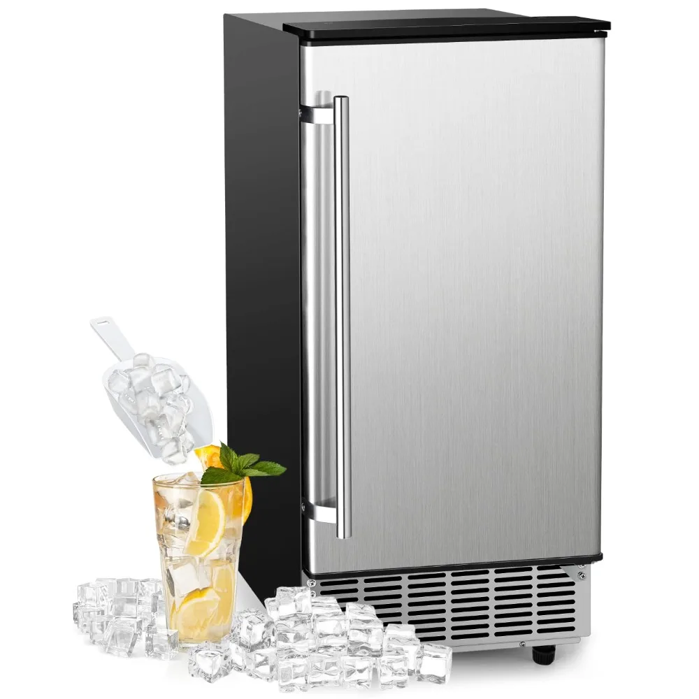 

Льдогенератор под столешницей — ежедневник 85 фунтов, хранилище 24 фунта, самоочистка, таймер 24 часа, коммерческий льдогенератор из нержавеющей стали