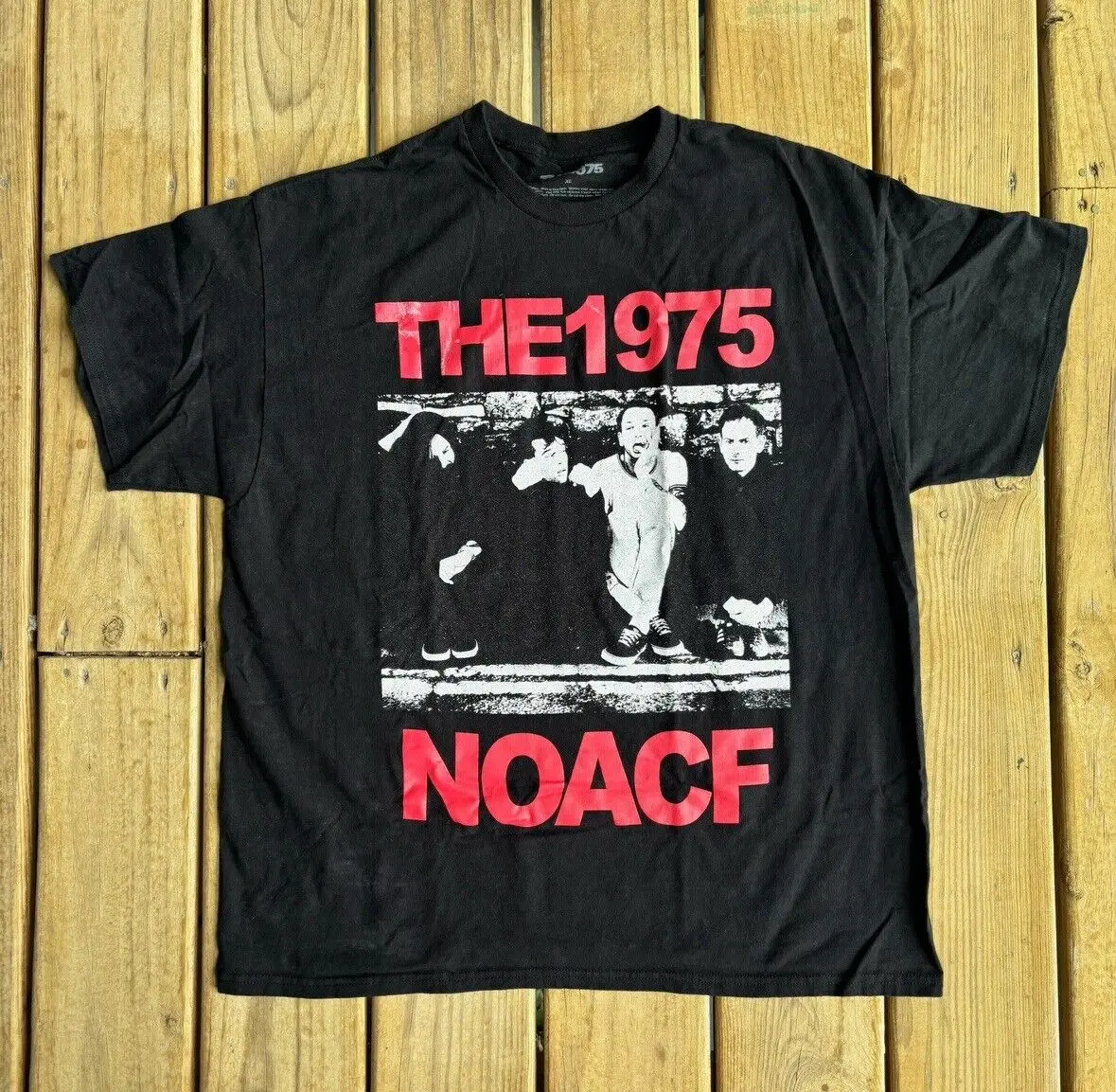 The 1975 NOACF Black And Red 2022 Tour Merch XL t shirt Band