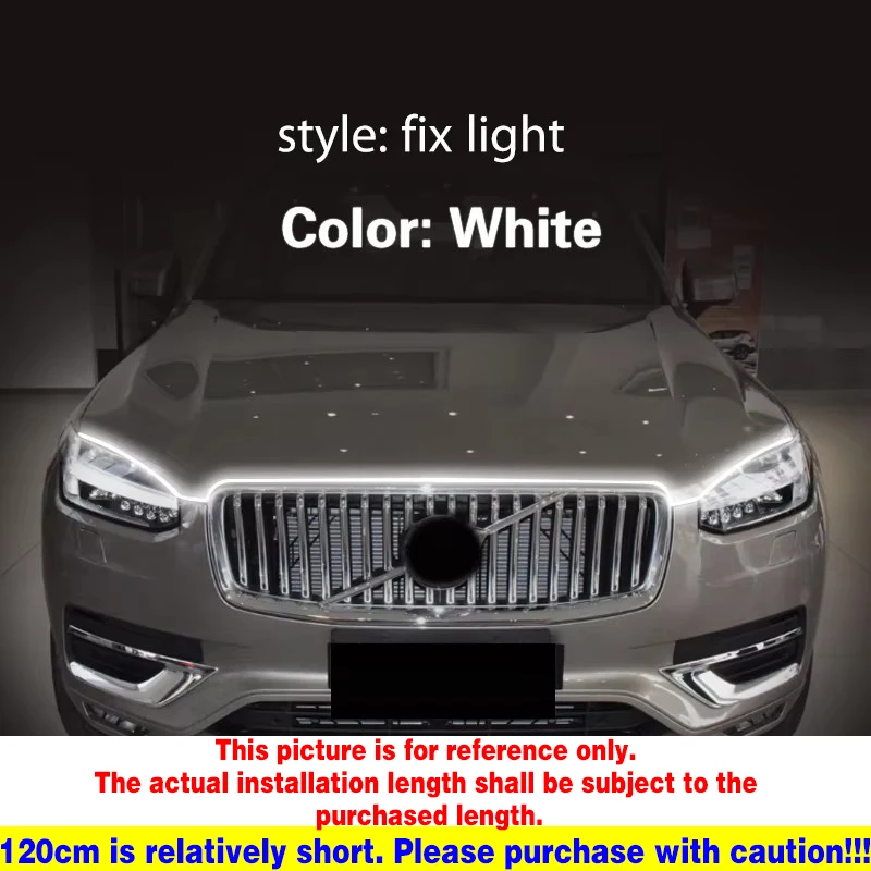 1 個車のデイタイムランニングライト LED DRL ボルボ XC90 2015-2023