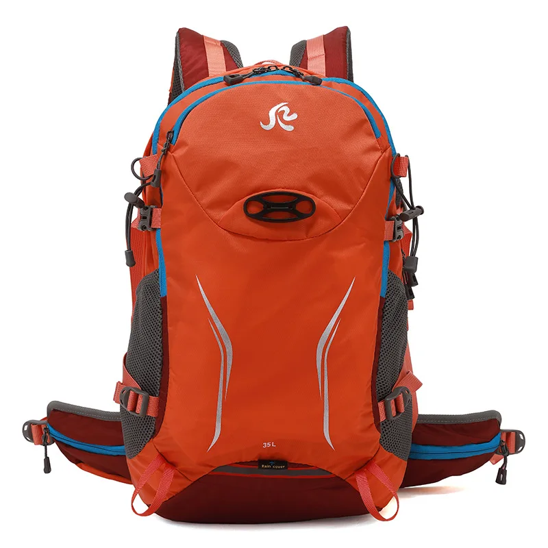 

Outdoor mountaineering hiking backpack, breathable and waterproof travel bag, large capacity portable sports bag