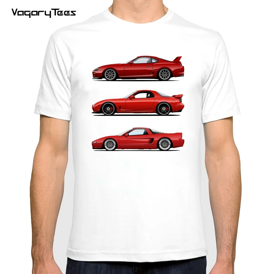 Fashion Summer 3x JDM legend T Shirt Classic in black car T-shirt White Jdm Boost Turbo Japanese Car Fans Racing Race Tee Shirt