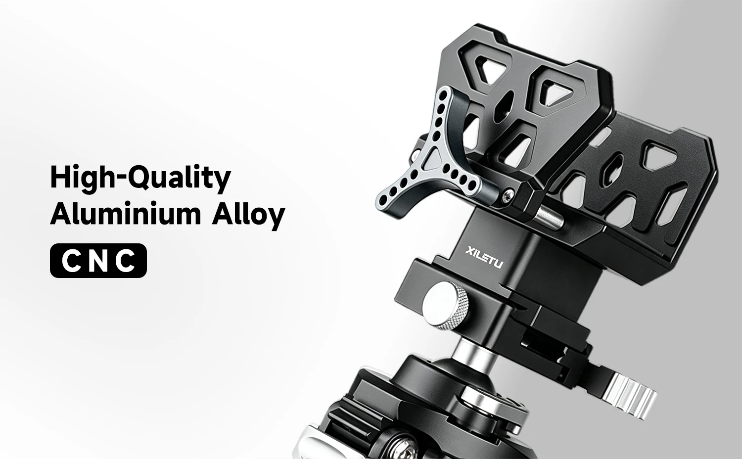 XILETU Aluminium Schießen Sattel Stativ Rest Schraubstock Montieren Taktische Klemme Outdoor Jagd Adapter Mit 3/8 "Arca Typ Gewinde – Detail 2